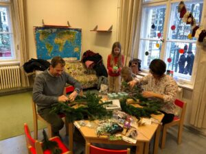 Adventskranzbinden 2024